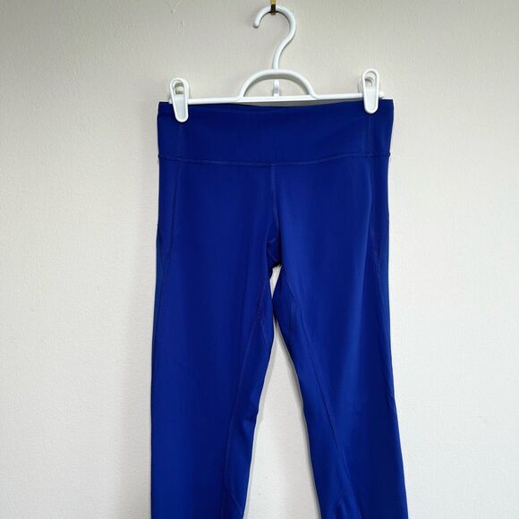 Lululemon Wunder Under Blue Leggings Athletic 4 Women - Picture 2 of 10